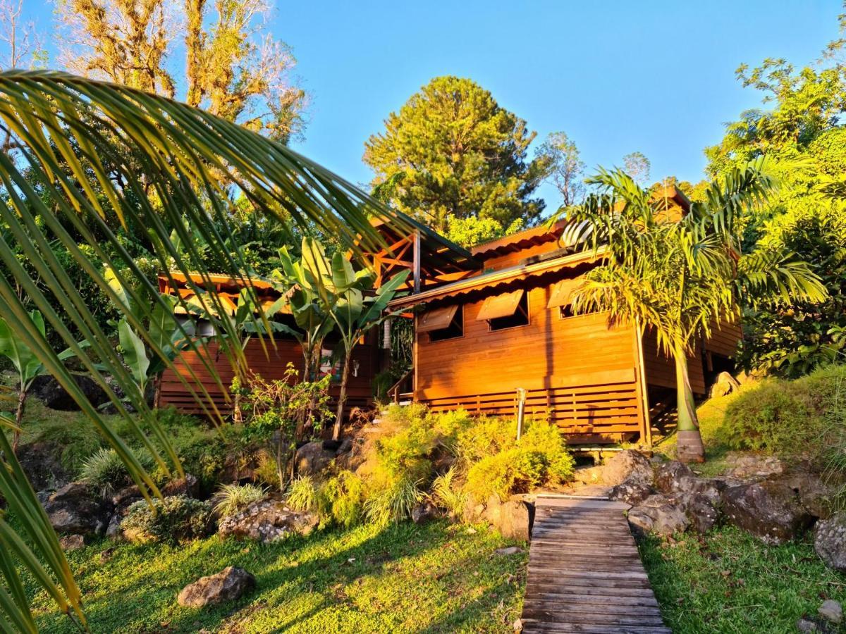 Les Bananes Vertes Ecolodges Saint-Claude Eksteriør billede