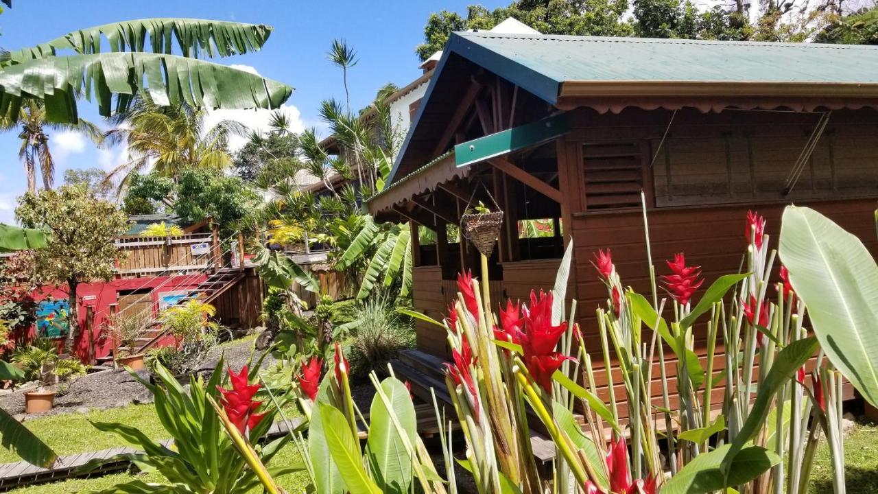 Les Bananes Vertes Ecolodges Saint-Claude Eksteriør billede