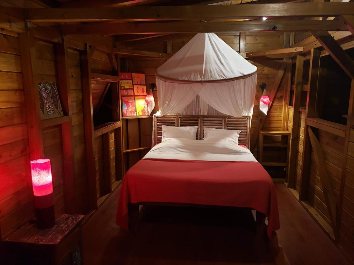 Les Bananes Vertes Ecolodges Saint-Claude Eksteriør billede