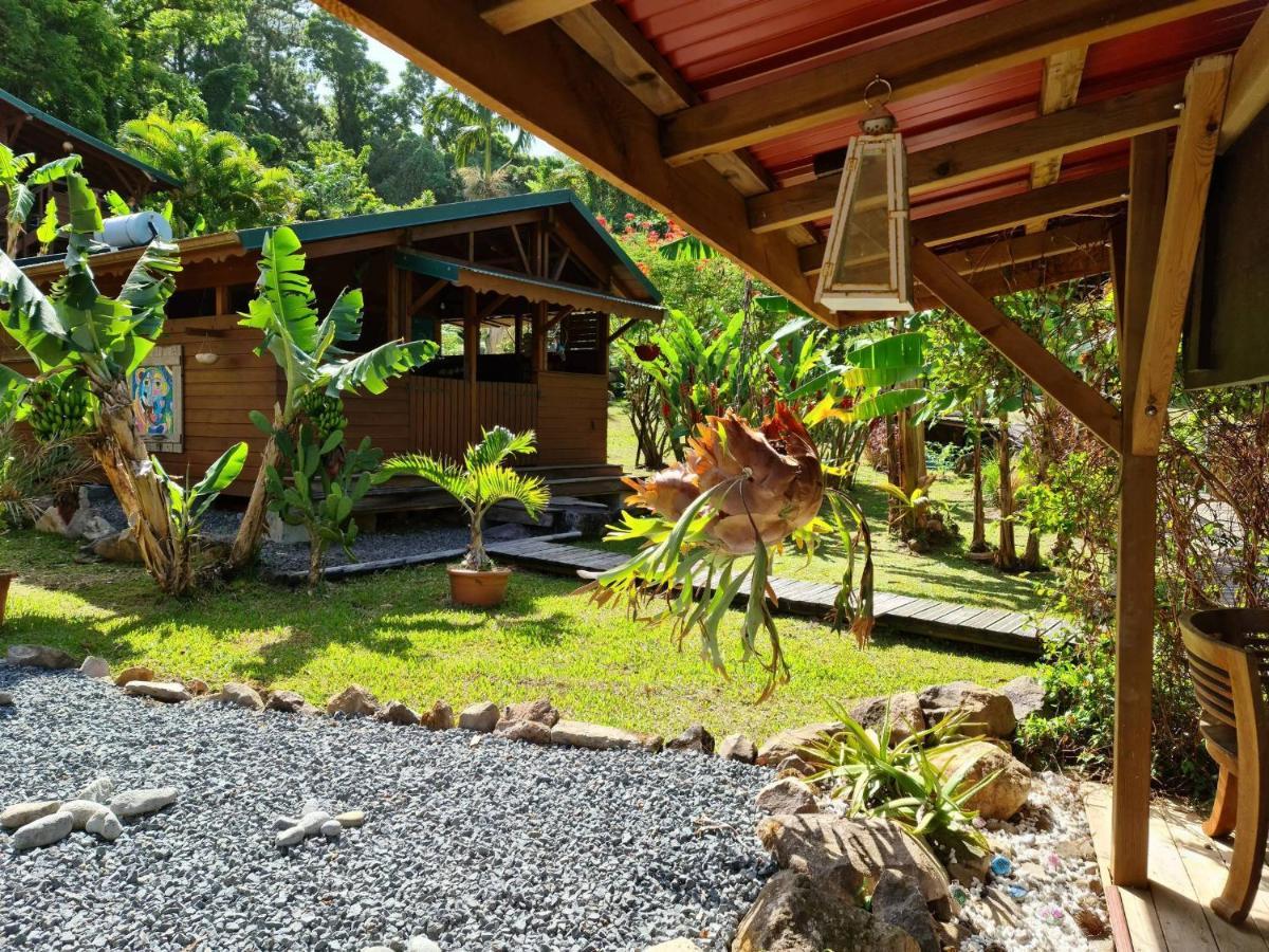 Les Bananes Vertes Ecolodges Saint-Claude Eksteriør billede