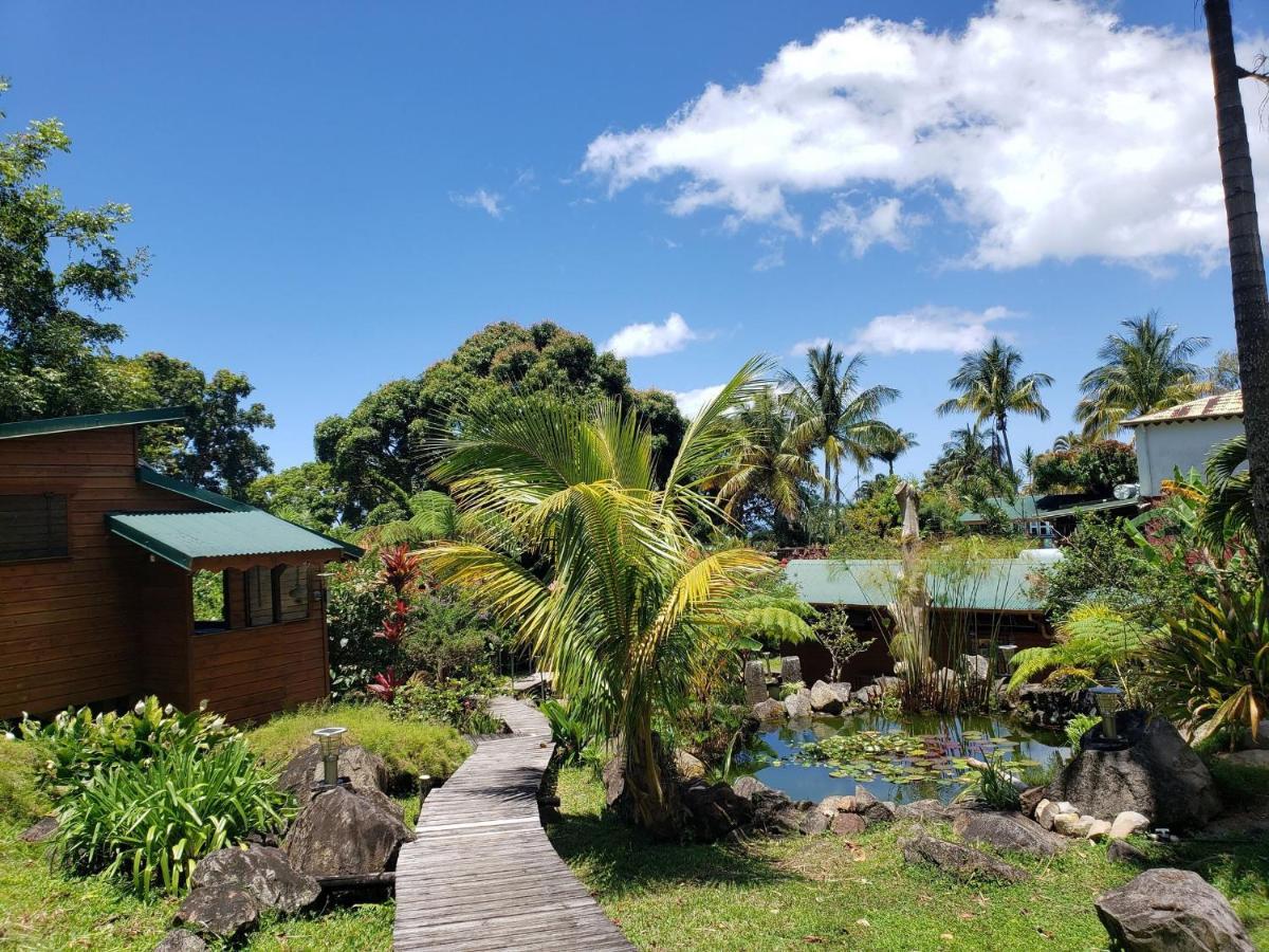 Les Bananes Vertes Ecolodges Saint-Claude Eksteriør billede