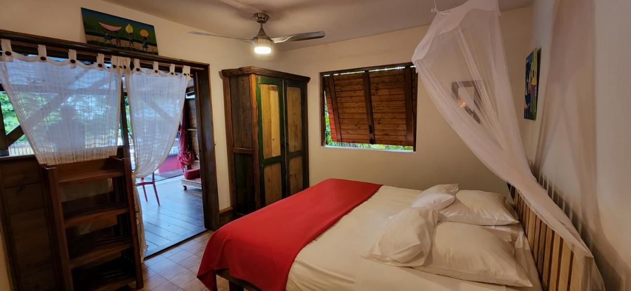 Les Bananes Vertes Ecolodges Saint-Claude Eksteriør billede