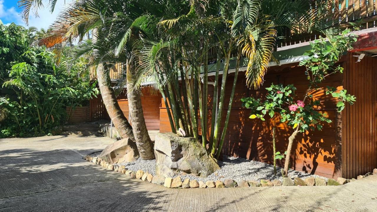 Les Bananes Vertes Ecolodges Saint-Claude Eksteriør billede