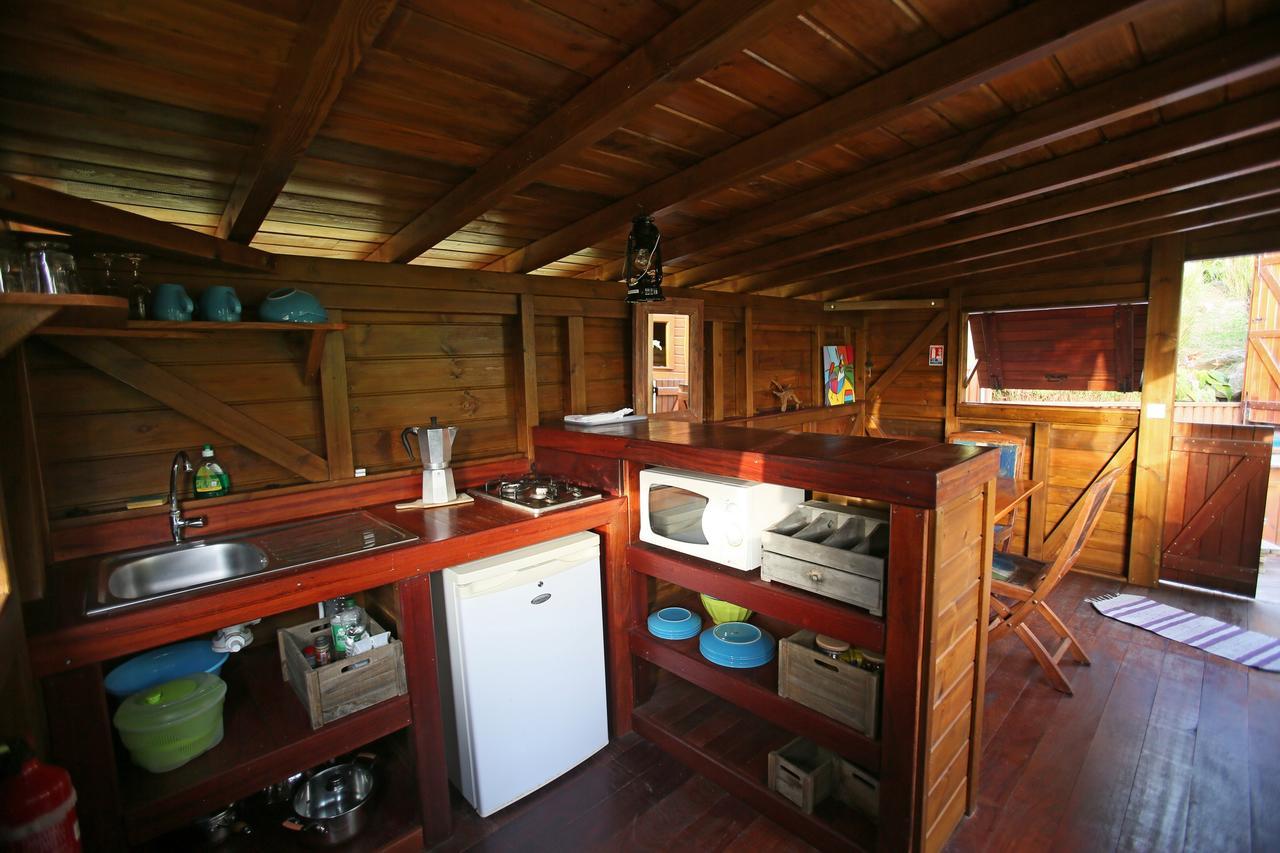 Les Bananes Vertes Ecolodges Saint-Claude Eksteriør billede